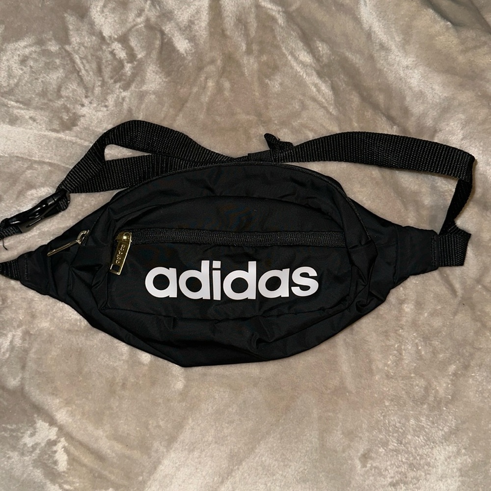 Adidas Black and White Waistpack